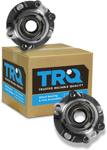 Vista 51 de TRQ Conjunto de rodamiento y cubo de rueda delantera de 2 piezas compatible con Chevrolet Trailblazer 02-09, Trailblazer EXT 02-06, GMC Envoy 02-09