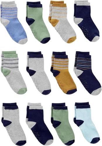 Vista 16 de Simple Joys por Carter's - 12 pares de calcetines neutros bajos para bebés y niños