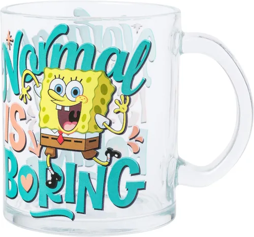 Vista 13 de Silver Buffalo Bob Esponja SquarePants Pizza Delivery Diet Dr. Kelp - Taza de acero inoxidable de doble pared en forma de lata, 11,8 onzas / 350 ml