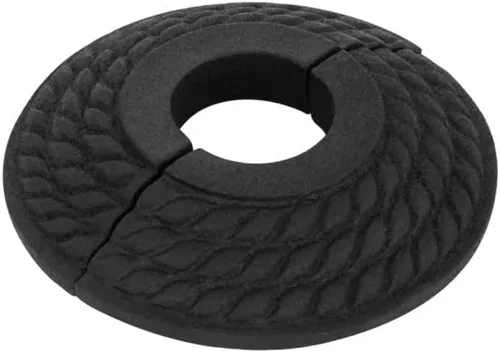 Vista 16 de Renovators Supply Manufacturing Placa de Escudo de Aluminio 3.13" DE Escutcheon 1" IPS Brida de Radiador Negra