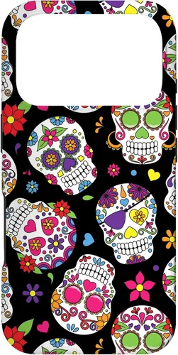 Vista 30 de Dead Sugar Skulls Case Sugar Skull Day of The Dead Case for iPhone 17