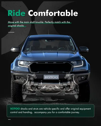Vista 7 de SCITOO - Amortiguador Trasero para Nissan Compatible con 2005 2006 2007 2008 2009 2010 2011 2012 2013 2014 2015 para Nissan Armada Shocks 345066