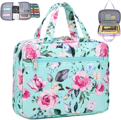 Vista 7 de Octsky Fundas para libros de la Biblia para hombre, funda protectora para la Biblia con bolsillo, verde militar