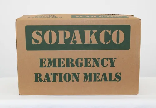 Vista 5 de SOPAKCO Raciones alimenticias reducidas en sodio MRE 16 comidas listas para comer - 8/23 o más recientes