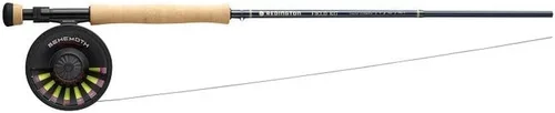 Vista 3 de Kit de campo de pesca con mosca Redington, combo de caña y carrete para principiantes, incluye línea y estuche de transporte