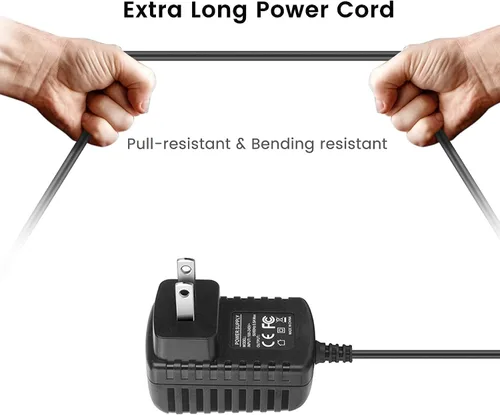 Vista 2 de Global AC/DC Adapter for First Alert DWS-401 Digital Wireless Security System Power Supply Cord Cable