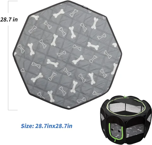 Vista 5 de Zenply - Almohadillas para orina de perro para cachorros, reutilizables, lavables, forro para parto y protección de alfombras y pisos, impermeables