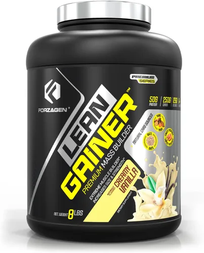 Vista 11 de Forzagen Lean Gainer Premium Mass Builder Polvo de proteína ganadora de masa para hombres y mujeres Proteína alta en calorías, aumento