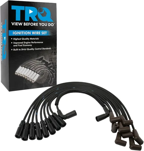 Vista 165 de TRQ Juego de cables de bujía de encendido del motor compatible con Hyundai Tucson Kia Sportage 2.7L Nrew