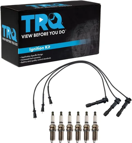 Vista 39 de Kit de Bujías de Iridium TRQ 5 Piezas Bujías de Iridium Compatibles con Chevrolet Aveo 2004-2008 2007-2008 Aveo5