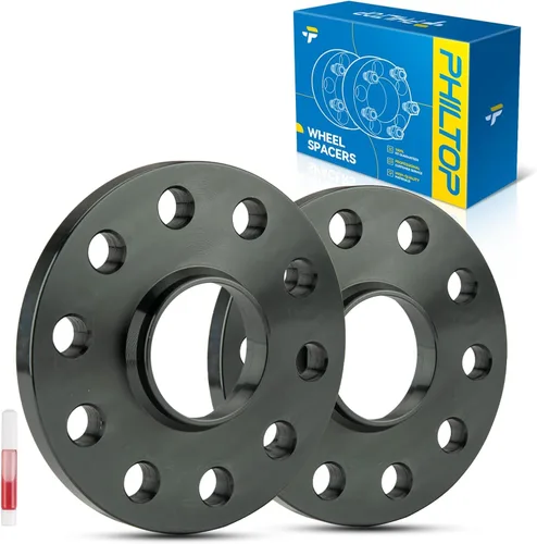 Vista 63 de PHILTOP 4x100 1.25" Espaciadores de rueda para Yaris, 2 piezas de espaciadores de rueda centrados en buje con 54.1mm de diámetro interior del buje
