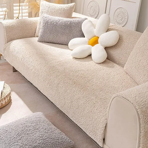 Vista 3 de Funda para sofá esquinero de 1, 2, 3, 4 plazas, en forma de L, protector grueso para sofá, antideslizante, se vende individualmente lavable