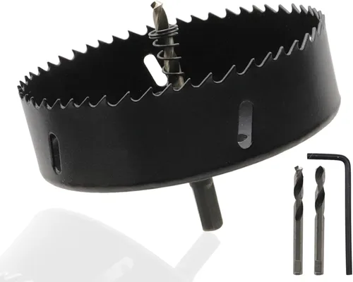 Vista 38 de Sierra de agujero de 1-1/2"/38mm para metal, madera y corte de plástico Cortador de agujeros - 2 piezas