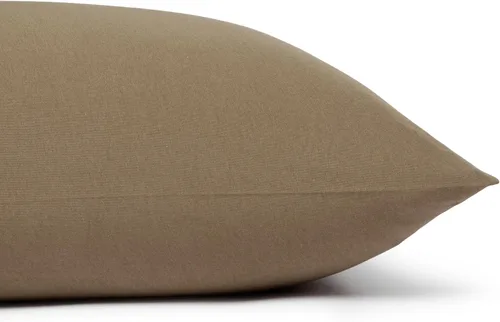 Vista 4 de Amazon Basics Juego de sábanas de jersey 100% algodón, material transpirable, lavable a máquina, individual, marrón