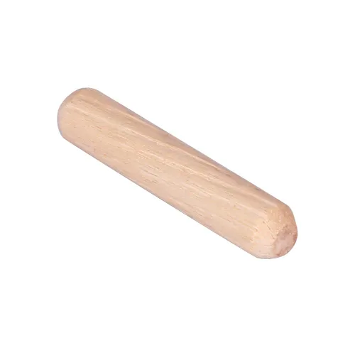 Vista 7 de Clavija de madera M6, 50 piezas de cajones de gabinete redondos de madera acanalada para manualidades (M6 x 50)