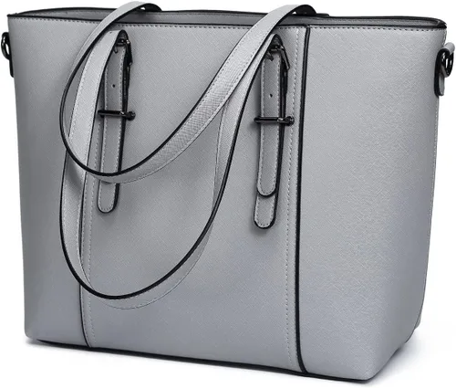 Vista 18 de Bolsos y bolsos de mano para mujer, bolso de hombro con asa superior, bolso de dama