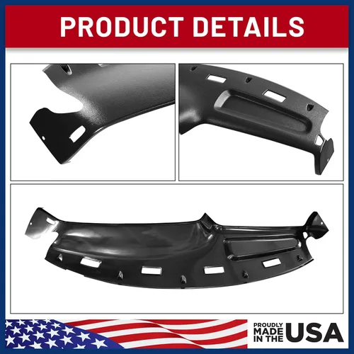 Vista 6 de DashSkin Cubierta moldeada para salpicadero compatible con Dodge Ram 1500 2500 y 3500 94-97 en color negro, fabricada en los Estados Unidos