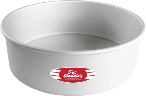 Vista 22 de Fat Daddio's Juego de moldes para pasteles redondos uniformes de aluminio anodizado de 4 niveles, profundidad de 3 pulgadas