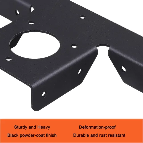 Vista 3 de 2 soportes de esquina resistentes para pérgola de 3 vías en T, para 4 x 4 (tamaño real: 3.5 x 3.5) soporte de poste para pérgola Gazebo Kit (2)