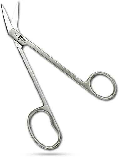 SMI Tijeras de uñas de 6.3 in de largo con mango largo para personas mayores, podólogo, cortaúñas para discapacitados, uñas gruesas y encarnadas,