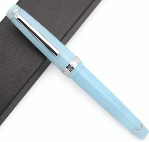 Vista 12 de JINHAO 82 - Pluma estilográfica con clip plateado (punta F 0.020 in, negro)