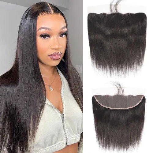 Vista 19 de CHEEON Frontal de encaje HD de 13 x 4 de 12 pulgadas, cabello humano brasileño ondulado con cierre frontal de encaje, 100% cabello humano virgen sin