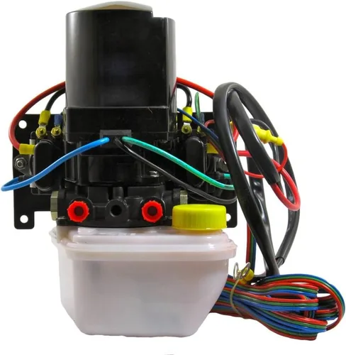 Vista 2 de RAREELECTRICAL Nuevo montaje de ajuste de inclinación de 12 voltios compatible con el montaje de casco Mercruiser 4-1272 P740n 41272