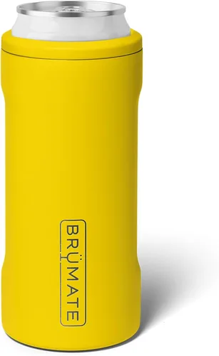 Vista 9 de BrüMate Hopsulator - Enfriador de latas delgado aislado para latas delgadas de 12 onzas, soporte de bebidas de acero inoxidable con aislamiento