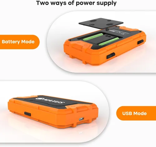 Vista 2 de MAXUS báscula digital de 500 g x 0,01 g con USB y alimentación por batería, báscula de bolsillo de precisión con peso de calibración de 50 g