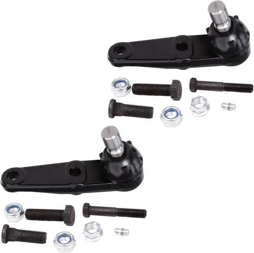 Vista 76 de Detroit Axle - Par (2) rótulas delanteras inferiores para Mitsubishi Montero 1992-2000 - [1997-2004 Montero Sport]