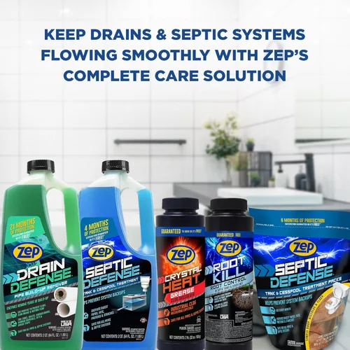 Vista 5 de Zep ZSTP6-6-pack Tratamiento séptico concentrado (caja de 6) seguro para todos los sistemas sépticos