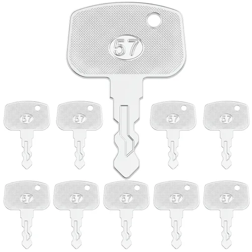 Vista 12 de Llave del interruptor de encendido del CAT 5P8500, llaves del equipo del excavador de Caterpillar 10Pcs