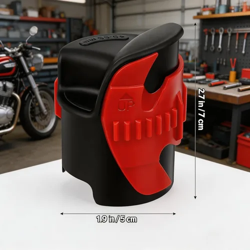 Vista 3 de Herramienta limpiadora de sellos de horquilla de motocicleta, limpiador universal de horquilla de limpieza de aceite, herramienta amortiguadora