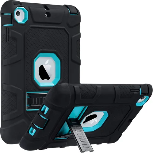Vista 14 de ULAK Funda para iPad mini 1 2 3, Funda protectora de tres capas resistente a prueba de golpes con soporte para iPad mini 2, 1ª 2ª 3ª