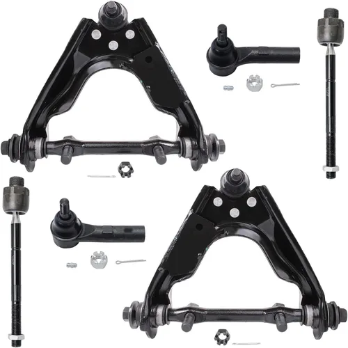 Vista 155 de Detroit Axle - Kit de extremo delantero RWD para Chrysler 300 Dodge Charge Challenger 2011-2019, 2 brazos de control inferiores traseros 2 rótulas