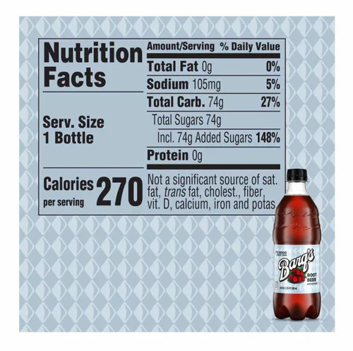Vista 2 de Barq's Root Beer, botellas de 20 onzas - Enviado por Beverage For you (10)