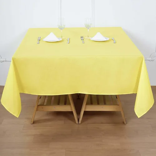 Vista 73 de Efavormart - Mantel redondo de poliéster para banquetes de boda, 90 pulgadas, color marfil