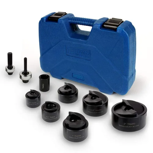 Vista 10 de TEMCo TH0393-1 - Unidad perforadora con perno de extracción manual (1.36 pulgadas, tamaño real del agujero)