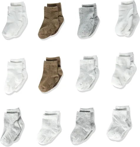Vista 9 de Simple Joys por Carter's - 12 pares de calcetines neutros bajos para bebés y niños