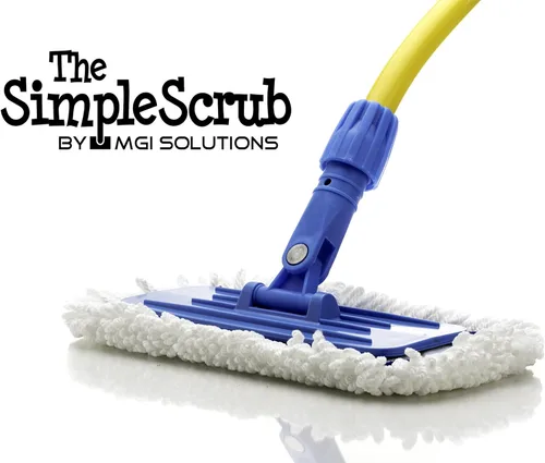 Vista 6 de Almohadillas de limpieza, 2 unidades, para secar la bañera, ducha, espejos, ventanas, zócalos y campanas de ventilación brillantes