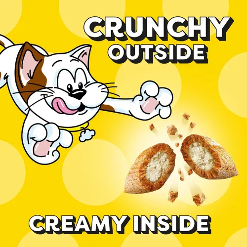 Vista 4 de Temptations Classic Crunchy and Soft Cat Treats, Seafood Medley Flavor, bolsa de 3 onzas (paquete de 12)