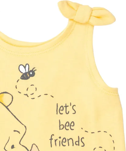 Vista 6 de Disney Minnie Mouse Simba Winnie the Pooh - Mameluco y diadema para niñas recién nacidas a niños pequeños