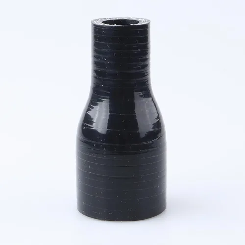 Vista 23 de AC PERFORMANCE ID 4" a 3.75" (4.016 in a 3.740 in) Reductor recto, longitud 4" (100mm), 4 capas reforzadas, manguera universal de silicona pura Negro