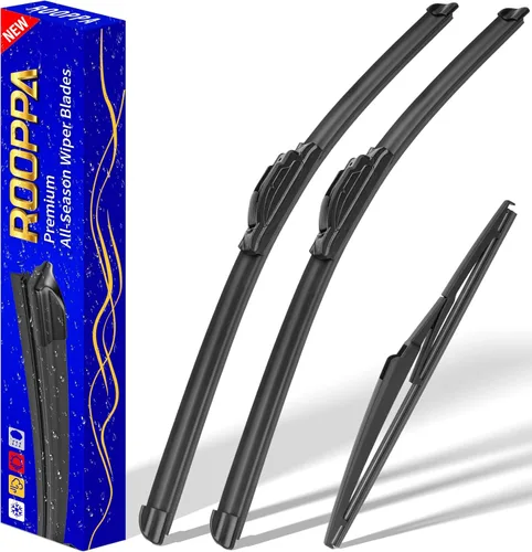 Vista 9 de 3 limpiaparabrisas de repuesto para Mini Cooper 2006-2011, cuchillas limpiaparabrisas de repuesto de equipo original - 19"/18"/10" pulgadas
