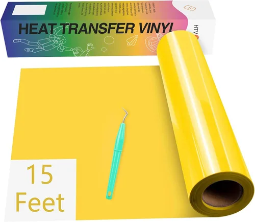 Vista 41 de HTVRONT - Rollos de vinilo termotransferible (HTV) azul marino, 12 pulgadas x 15 pies de vinilo de planchado para Cricut y Silhouette Cameo