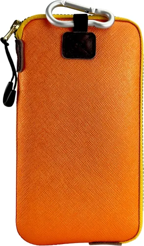 Vista 9 de Funda de neopreno OneJoy para teléfono, funda protectora ligera para celular con gran abertura de cremallera, bolsillo interior, aislante térmico