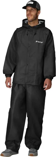 Vista 8 de FROGG TOGGS Traje de lluvia Pro Lite para hombre, impermeable, transpirable, protección confiable contra la intemperie húmeda