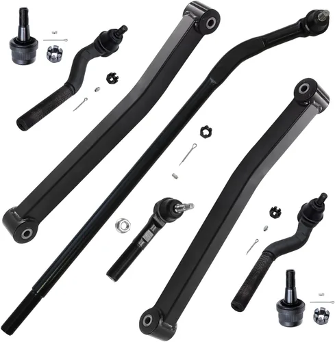 Vista 178 de Detroit Axle - Kit de brazos de control delanteros de 8 piezas para Chevy Trailblazer EXT GMC Envoy XL XUV Buick Rainier Isuzu Ascender, brazos