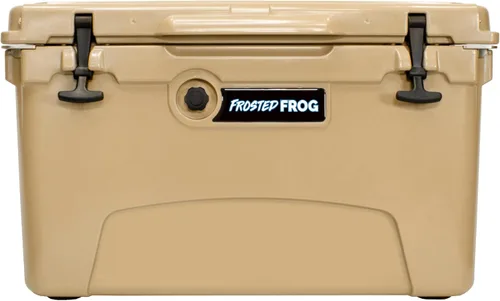 Vista 12 de Frosted Frog Baúl de hielo de 45 cuartos de galón de alto rendimiento moldeado por roto aislado de grado comercial