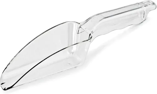 Vista 13 de New Star Foodservice 34424 Cuchara para hielo utilitaria de plástico de policarbonato, transparente, 24 onzas